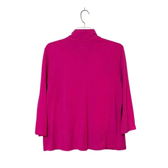 Be Inspired Womens Pink Full-Zip Active Jacket XL Cotton Blend - Picture 4 of 6